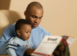 father-son-reading