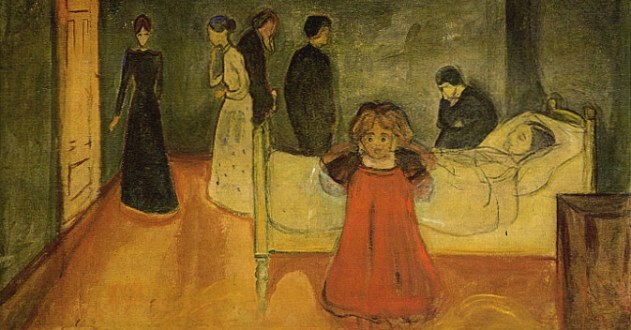 “A mãe morta e a criança” (1899), Edvard Munch